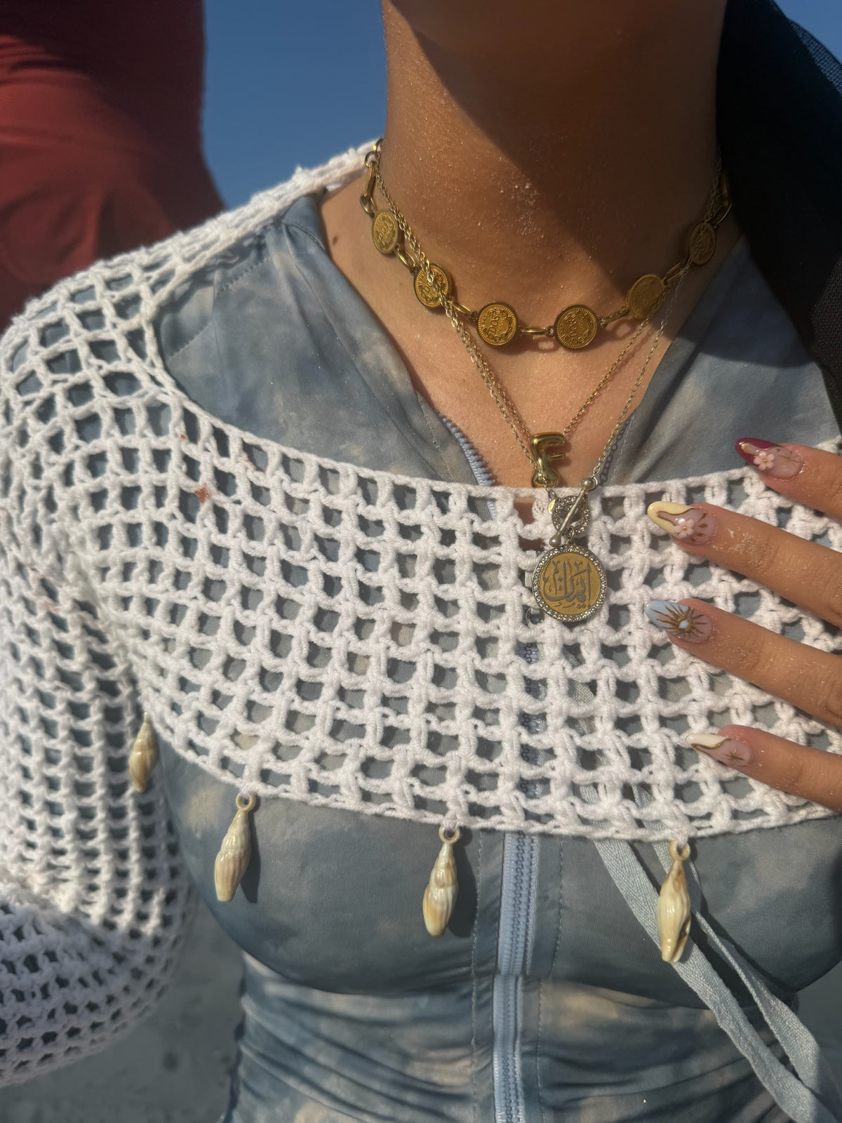 Shell Breeze Crochet Cover-Up