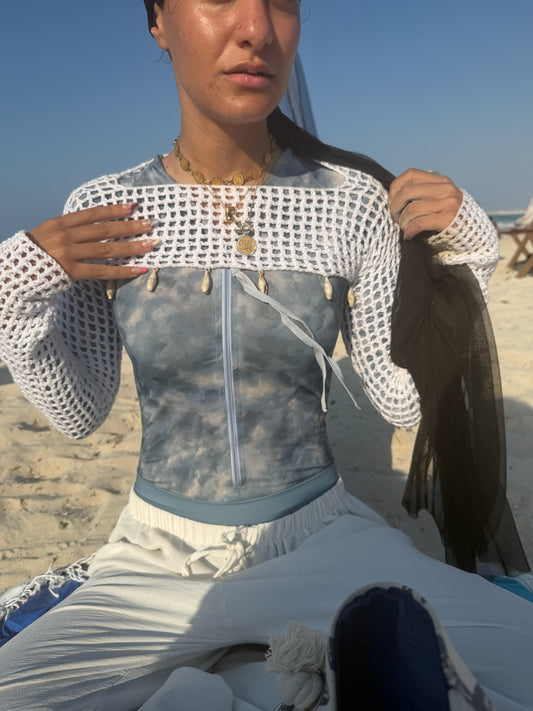 Shell Breeze Crochet Cover-Up