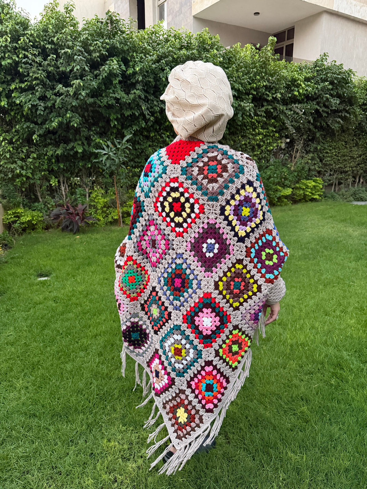 Mosaic Crochet Wrap