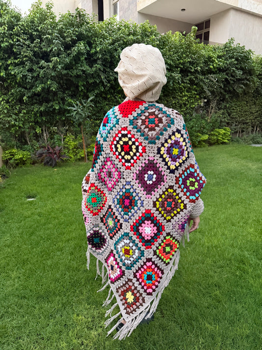 Mosaic Crochet Wrap