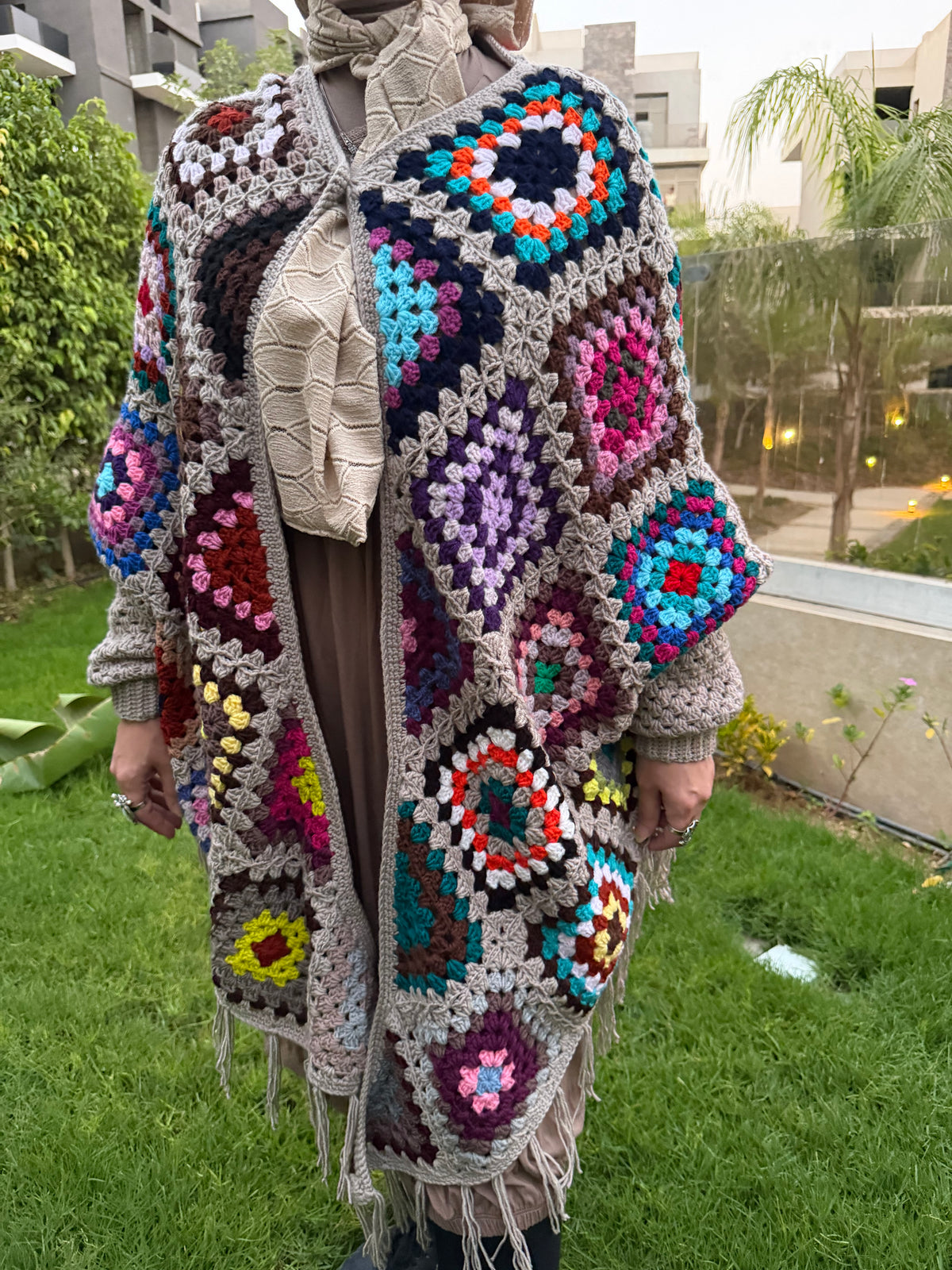 Mosaic Crochet Wrap