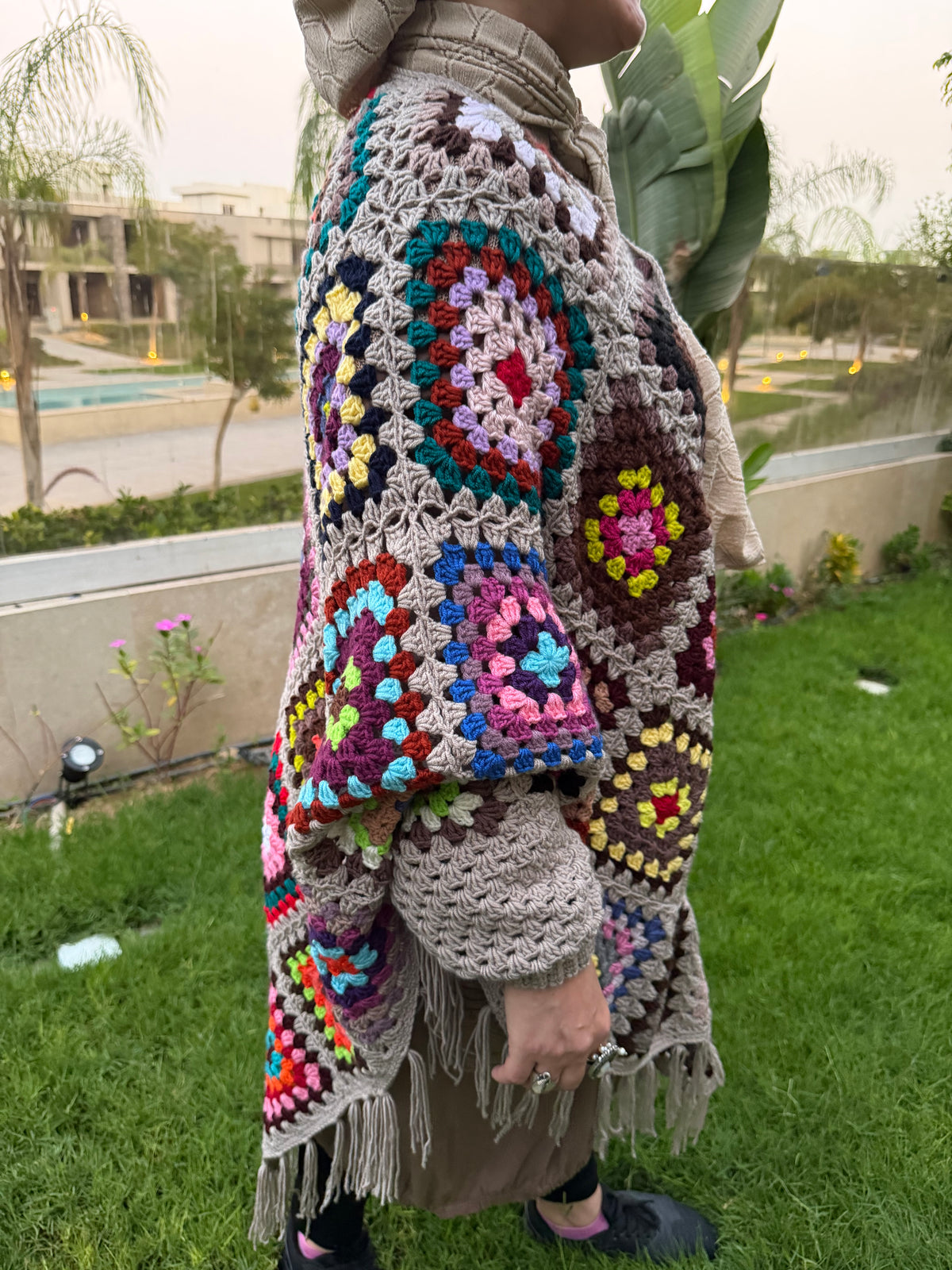 Mosaic Crochet Wrap