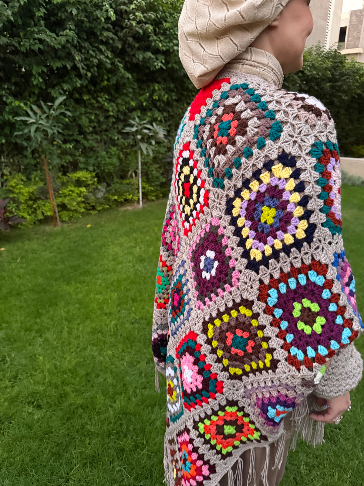 Mosaic Crochet Wrap