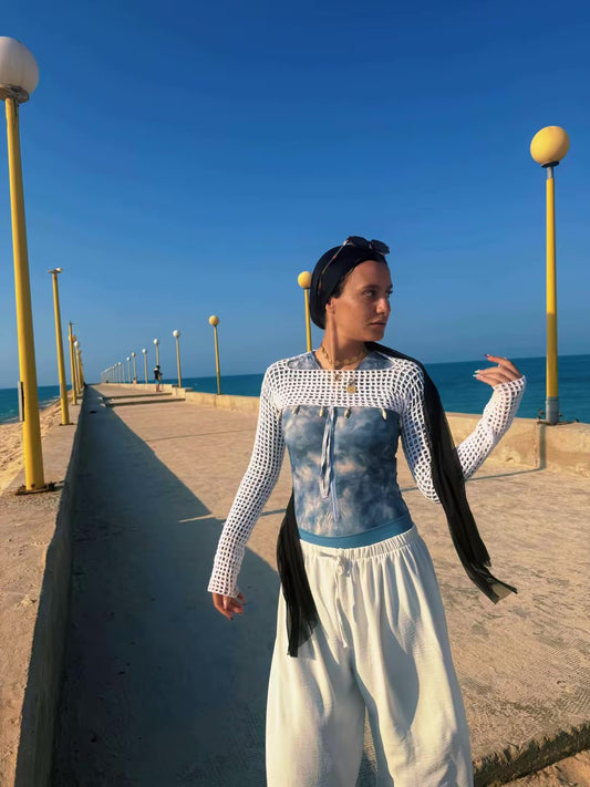 Shell Breeze Crochet Cover-Up